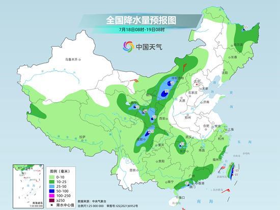 大范围高温逐渐减弱 明夜起北方迎新一轮强降雨过程