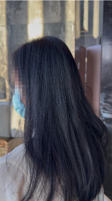 ▲被造黄谣的吴女士（化名）