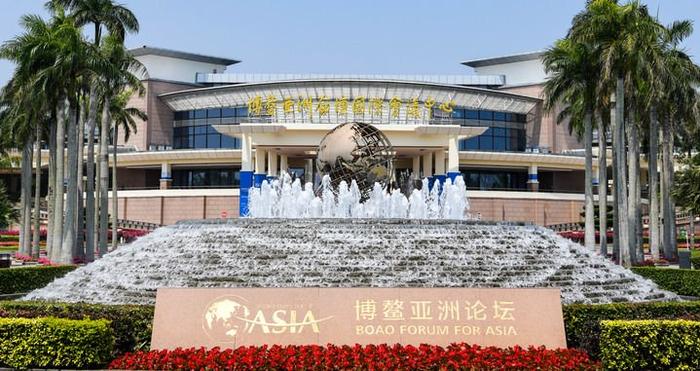 2025年3月25日拍摄的博鳌亚洲论坛国际会议中心外景。新华社记者 杨冠宇 摄
