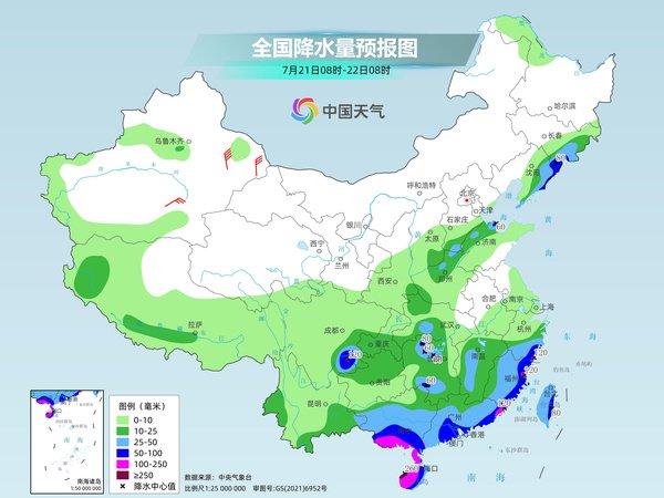 华南台风雨进入最强时段 北方多地降雨增强山东辽宁有大到暴雨