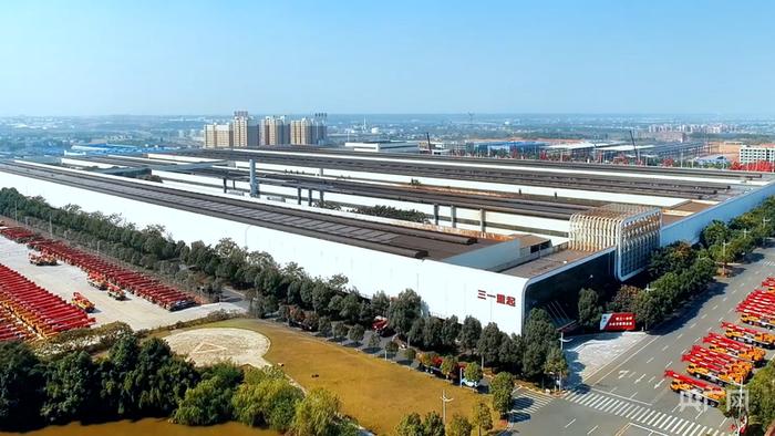 三一重起宁乡产业园(央广网发 三一汽车起重机械有限公司 供图)