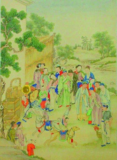 清《聊斋图说》中的“木雕美人” 作者供图