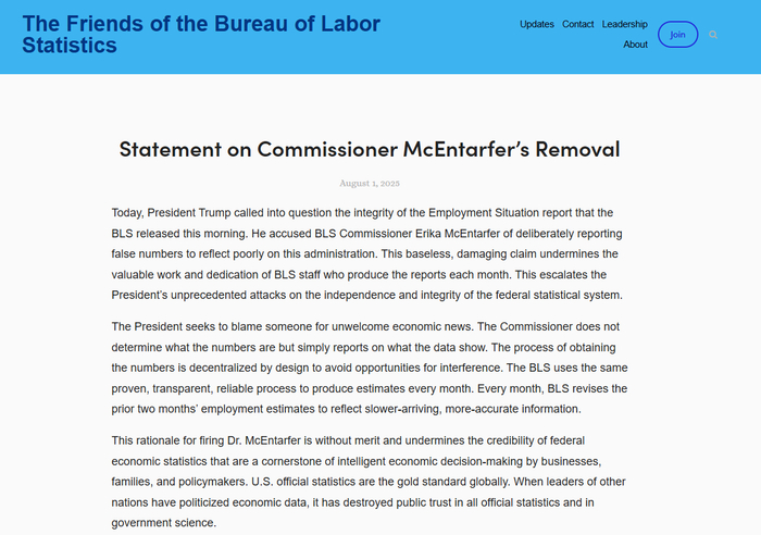 数据不称心特朗普就炒人！舆论炸了：未来美国统计机构公信力何在？