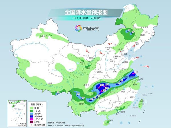 重庆、湖南等地需警惕强降雨致灾 江南、华南高温耐力十足