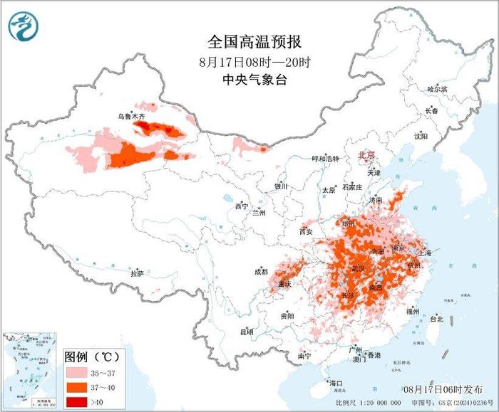 高温+暴雨+强对流三预警齐发 这些地方注意防范
