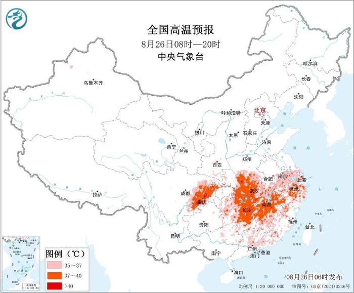 暴雨+高温双预警齐发 这些地区气温可达40℃