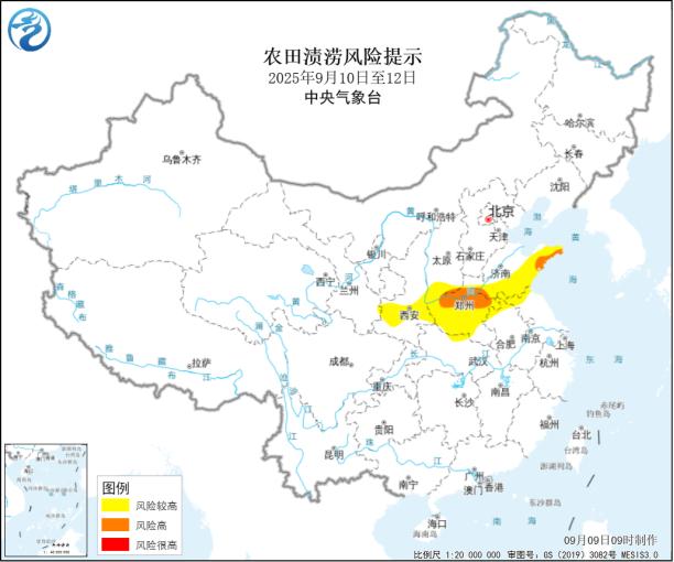 农业农村部、中国气象局联合发布农田渍涝风险提示