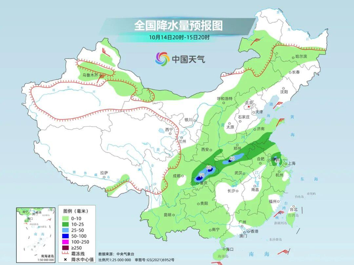 下周冷空气将结束南方高温 这些地方受灾风险高