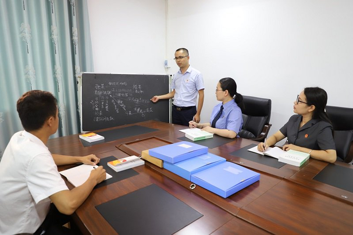 镜头丨强化全链条纪法培训