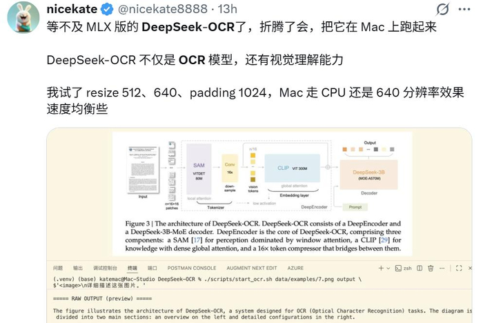 deepseek的新模型很疯狂 整个ai圈都在研究视觉路线,karpathy不装了