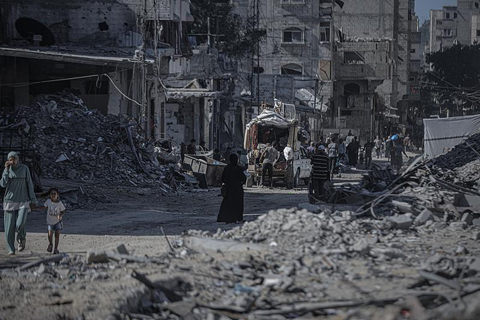 加沙地带民防部门:以军当日发动至少3次空袭