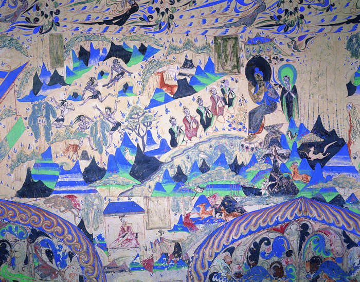 敦煌莫高窟第285窟 供图 敦煌研究院