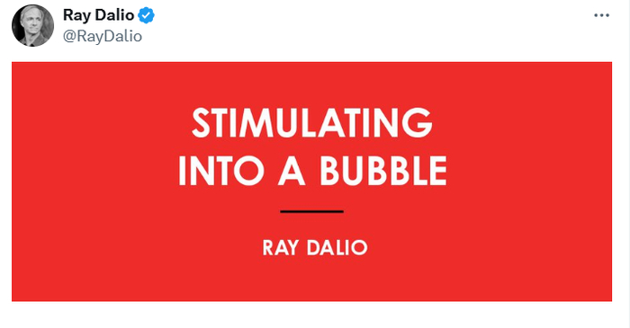 桥水达里奥警告:美联储降息是在助长泡沫 美股将迎来“最后的盛宴”