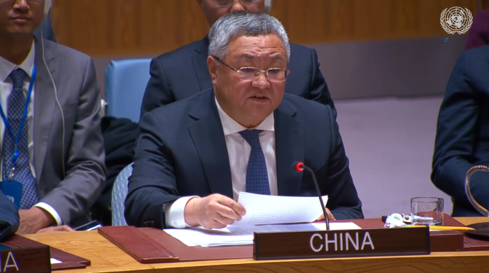 安理会通过美国提出的涉加沙决议,中俄代表发声