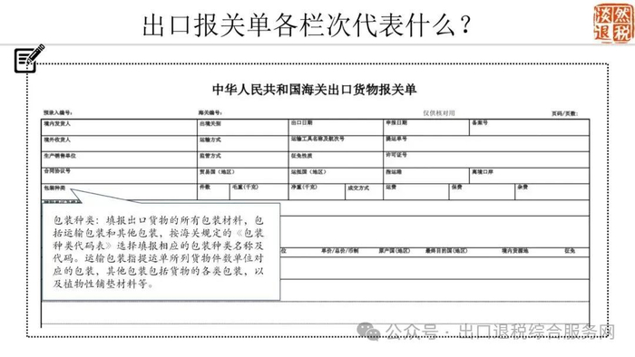 出口报关单各栏次代表什么？图解在手，轻松搞懂！