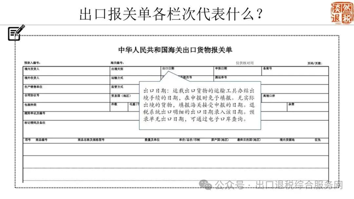出口报关单各栏次代表什么？图解在手，轻松搞懂！