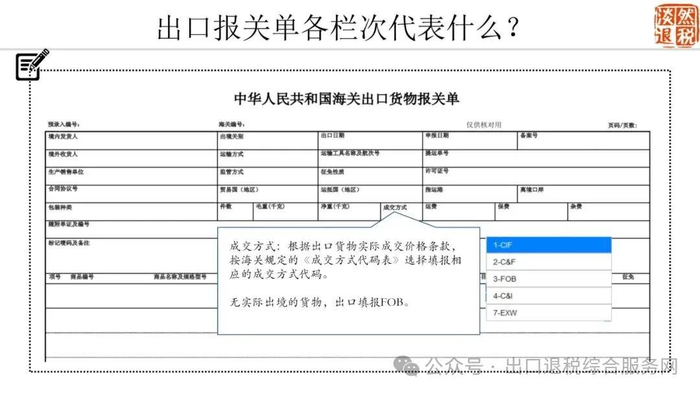出口报关单各栏次代表什么？图解在手，轻松搞懂！