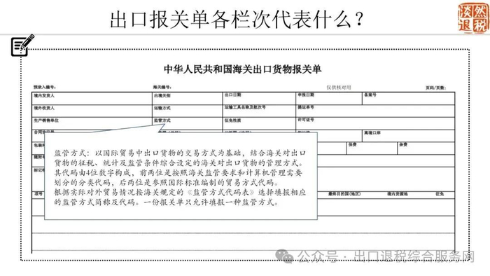 出口报关单各栏次代表什么？图解在手，轻松搞懂！