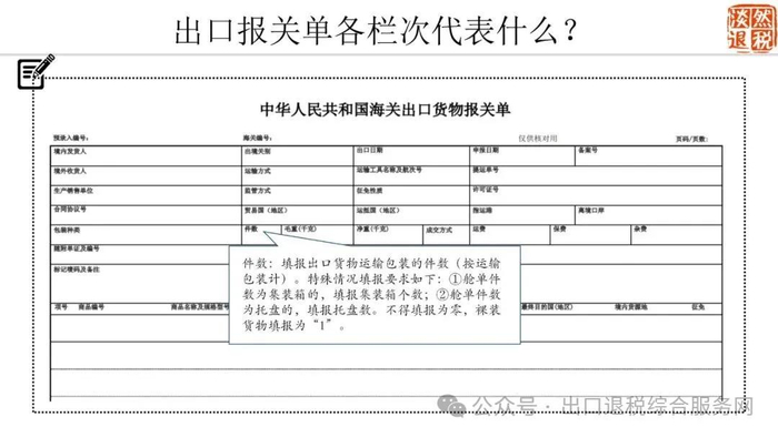 出口报关单各栏次代表什么？图解在手，轻松搞懂！