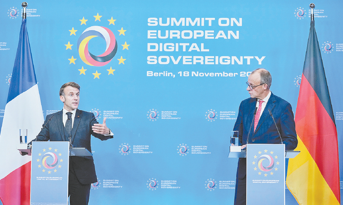 美国巨头垄断引发担忧,马克龙放话欧洲不能沦为“附庸”