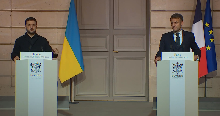 法乌领导人举行新闻发布会 强调对乌安全保障