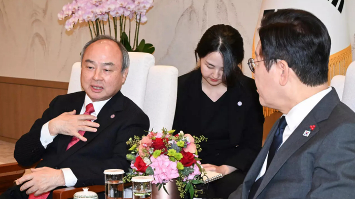 孙正义描述超级人工智能未来,李在明笑着回应:现在有点担心了