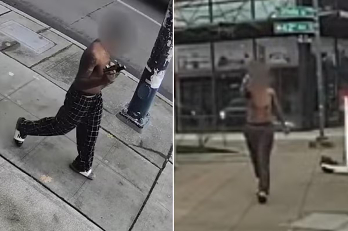 美媒:美国一男子赤裸上身持枪在街上游荡,被警察当场击毙