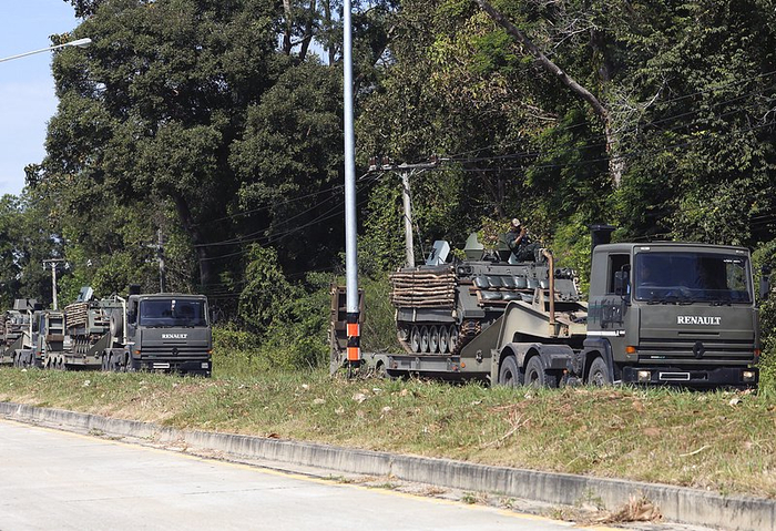 泰国陆军：目前不存在停火安排