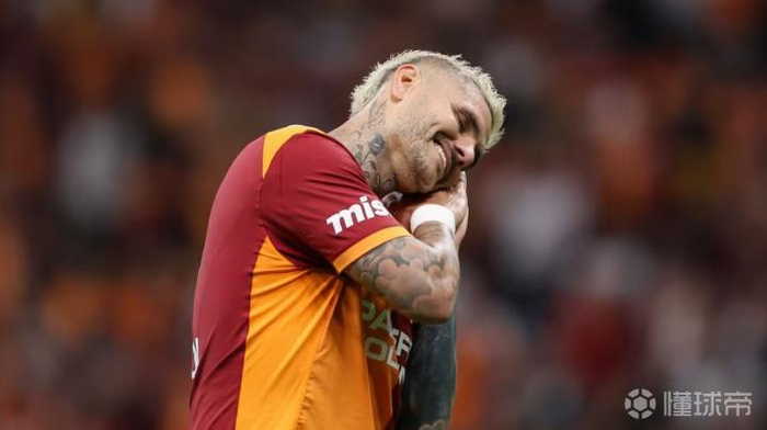 81场60球，伊卡尔迪成为加拉塔萨雷队史在土超进球最多的外援