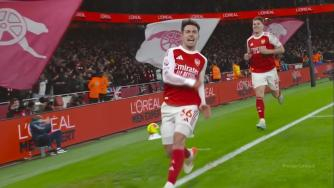 年度收官！阿森纳4-1终结维拉11连胜 枪手4人破门热苏斯复出首球