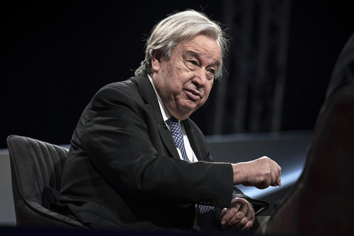 ▲联合国秘书长安东尼奥·古特雷斯&nbsp;图据视觉中国