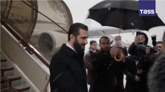 俄媒：叙利亚政权领导人抵达莫斯科，将与普京举行会晤