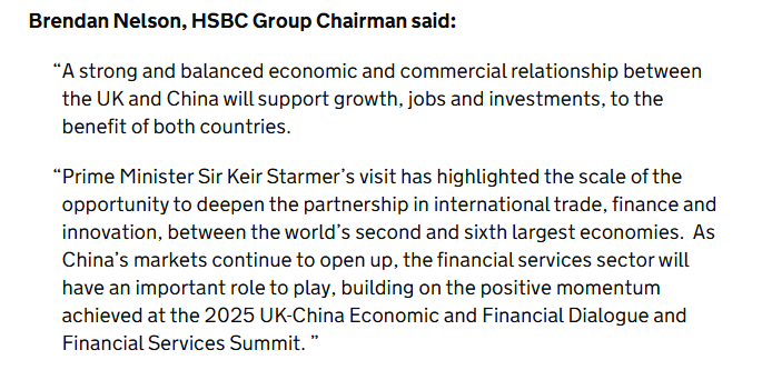 首相时隔八年再度访华 英国商界热切期待“中国机遇”