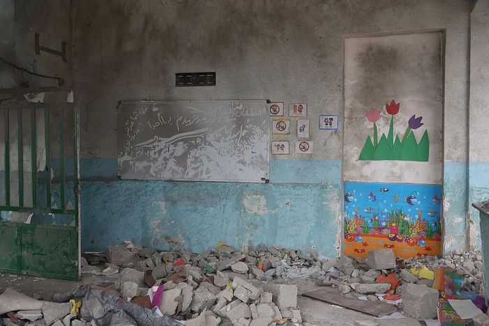 △伊朗南部米纳卜市一学校遭美以袭击