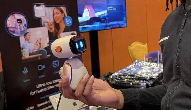 珞博智能AI陪伴机器人Sunday 图片来源：珞博智能