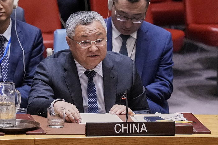△中国常驻联合国代表傅聪（资料图）