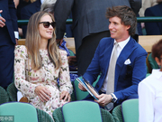 卷福抖森等明星观战温网决赛