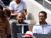 法网决赛看台上名流云集