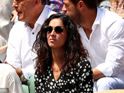 法网决赛纳达尔未婚妻观战