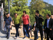 中国女排春游畅游福建天柱山