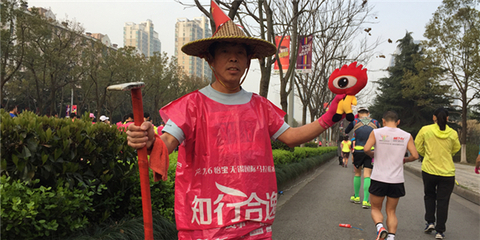 无锡马拉松奇装异服