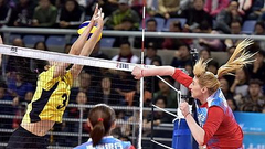 女排联赛第4轮5佳球丁霞暴扣