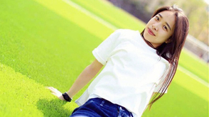 爱跑女孩气质佳！