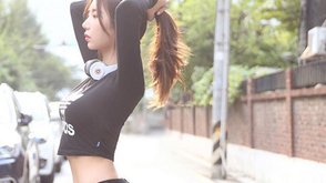 韩国美女教师最新运动照