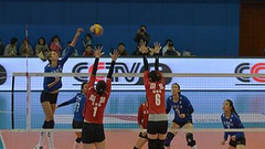 女排第14轮5佳球 