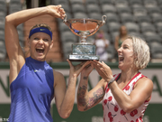 法网男女双冠军产生