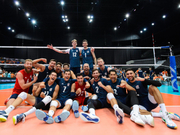 美国男排3-1荷兰进军东京奥运