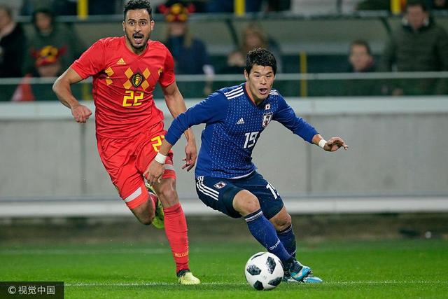 2017年11月14日，比利时，2017国际足球热身赛，比利时1-0日本。