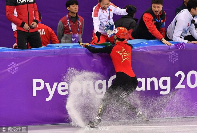 2018年2月22日,韩国,2018平昌冬奥会短道速滑男子500米决赛,武大靖