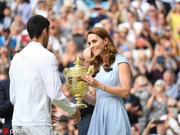 凯特王妃担任温网颁奖嘉宾